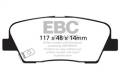 EBC Brakes DP31806C Redstuff Ceramic Low Dust Brake Pads