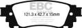 EBC Brakes DP42262R Yellowstuff Street And Track Brake Pads