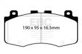 EBC Brakes DP42400R Yellowstuff Street And Track Brake Pads