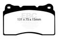 EBC Brakes DP41210R Yellowstuff Street And Track Brake Pads