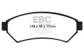 EBC Brakes DP41727R Yellowstuff Street And Track Brake Pads