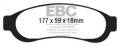 EBC Brakes DP41779R Yellowstuff Street And Track Brake Pads