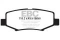 EBC Brakes DP41799R Yellowstuff Street And Track Brake Pads