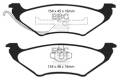 EBC Brakes DP21625 Greenstuff 2000 Series Sport Brake Pads