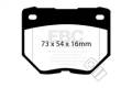 EBC Brakes DP2826 Greenstuff 2000 Series Sport Brake Pads