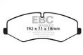 EBC Brakes - EBC Brakes DP62060 6000 Series Greenstuff Truck/SUV Brakes Disc Pads - Image 1