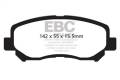 EBC Brakes DP42134R Yellowstuff Street And Track Brake Pads