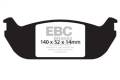 EBC Brakes DP41686R Yellowstuff Street And Track Brake Pads