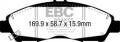 EBC Brakes DP43063R Yellowstuff Street And Track Brake Pads