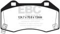 EBC Brakes DP42286R Yellowstuff Street And Track Brake Pads