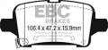 EBC Brakes DP43074R Yellowstuff Street And Track Brake Pads