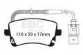 EBC Brakes UD1018 Ultimax OEM Replacement Brake Pads