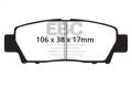 EBC Brakes UD672 Ultimax OEM Replacement Brake Pads