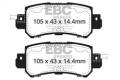 EBC Brakes UD1624 Ultimax OEM Replacement Brake Pads