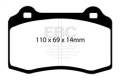 EBC Brakes DP31140C Redstuff Ceramic Low Dust Brake Pads