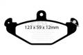 EBC Brakes DP2885/2 Greenstuff 2000 Series Sport Brake Pads