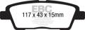 EBC Brakes DP31881C Redstuff Ceramic Low Dust Brake Pads