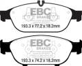 EBC Brakes DP32169C Redstuff Ceramic Low Dust Brake Pads