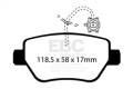 EBC Brakes DP32258C Redstuff Ceramic Low Dust Brake Pads