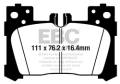 EBC Brakes DP32324C Redstuff Ceramic Low Dust Brake Pads