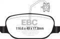 EBC Brakes DP22236 Greenstuff 2000 Series Sport Brake Pads