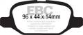 EBC Brakes DP21880 Greenstuff 2000 Series Sport Brake Pads