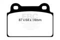 EBC Brakes DP51985NDX Bluestuff NDX Full Race Brake Pads