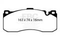 EBC Brakes DP51995NDX Bluestuff NDX Full Race Brake Pads