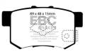 EBC Brakes DP51193/2NDX Bluestuff NDX Full Race Brake Pads