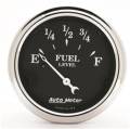 AutoMeter 1715 Old Tyme Black Fuel Level Gauge