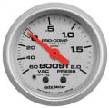 AutoMeter 4303-M Ultra-Lite Mechanical Boost/Vacuum Gauge