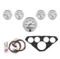 AutoMeter 7049-OTW Old Tyme White 5 Gauge Set MPH/Fuel/Oil/Wtr/Bat