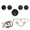 AutoMeter 7036-DB Designer Black 5 Gauge Set MPH/OilP/Water/Volt/Fuel