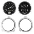 AutoMeter 7038-07 Old Tyme Black Direct Fit Gauge Kit