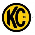 KC HiLites - KC HiLites 9910 Round Decal - Image 2