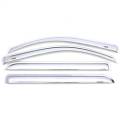 Auto Ventshade 684263 Chrome Ventvisor Deflector 4 pc.