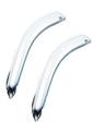 Auto Ventshade 682326 Chrome Ventvisor Deflector 2 pc.