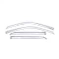 Auto Ventshade 684109 Chrome Ventvisor Deflector 4 pc.