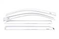 Auto Ventshade 684536 Chrome Ventvisor Deflector 4 pc.