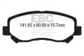 EBC Brakes DP32134C Redstuff Ceramic Low Dust Brake Pads