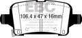 EBC Brakes DP23057 Greenstuff 2000 Series Sport Brake Pads