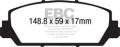 EBC Brakes DP41896R Yellowstuff Street And Track Brake Pads