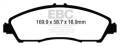 EBC Brakes DP43024R Yellowstuff Street And Track Brake Pads