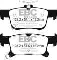 EBC Brakes DP43069R Yellowstuff Street And Track Brake Pads