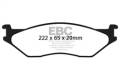 EBC Brakes DP41653R Yellowstuff Street And Track Brake Pads