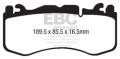 EBC Brakes DP42174R Yellowstuff Street And Track Brake Pads