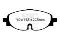 EBC Brakes DP42150R Yellowstuff Street And Track Brake Pads