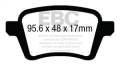 EBC Brakes DP33027C Redstuff Ceramic Low Dust Brake Pads