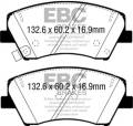 EBC Brakes DP33075C Redstuff Ceramic Low Dust Brake Pads