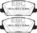 EBC Brakes DP23082 Greenstuff 2000 Series Sport Brake Pads